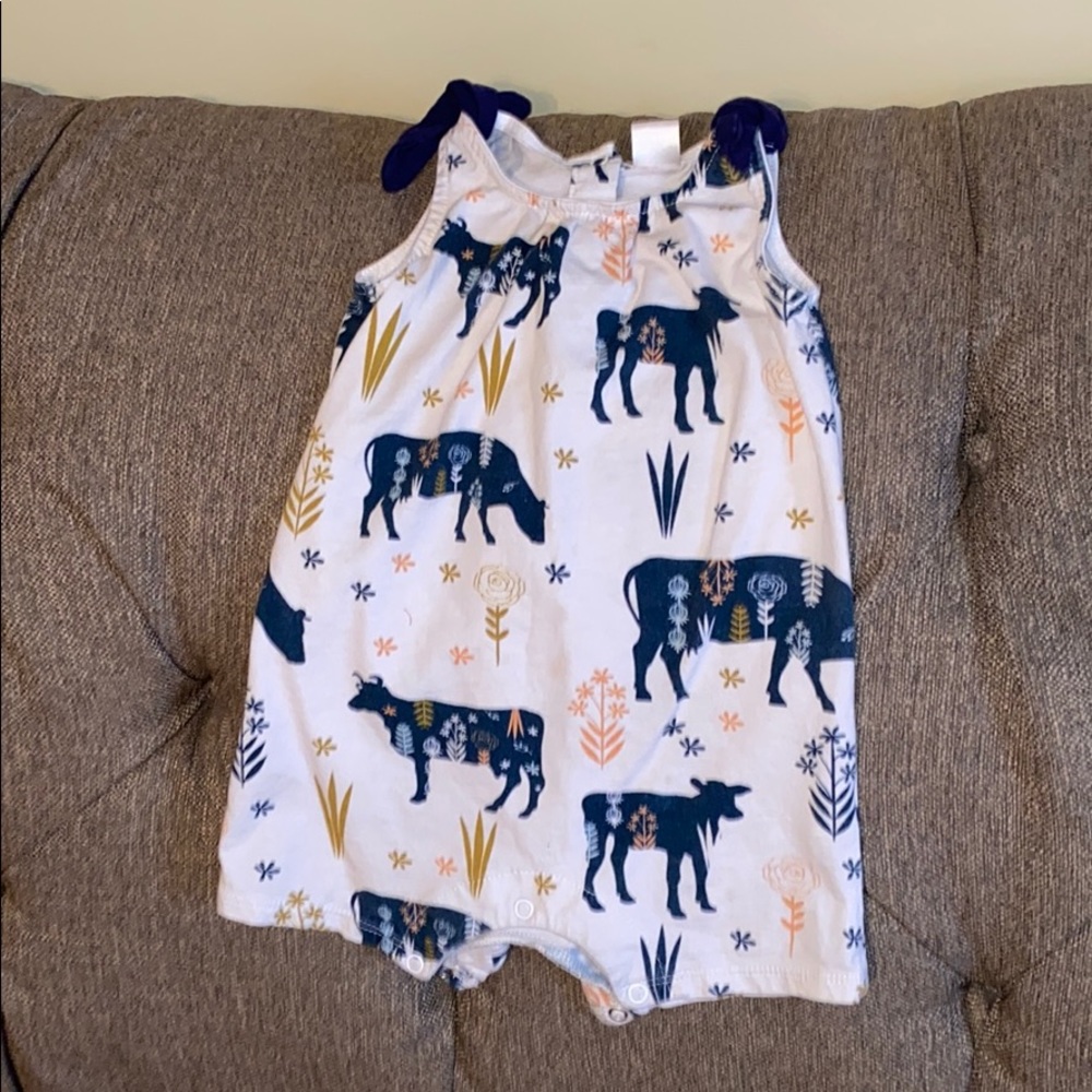 Cow romper